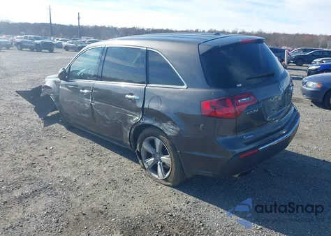 2012 Acura Mdx Technology Package z USA, uszkodzony, nr VIN 2HNYD2H32CH533835